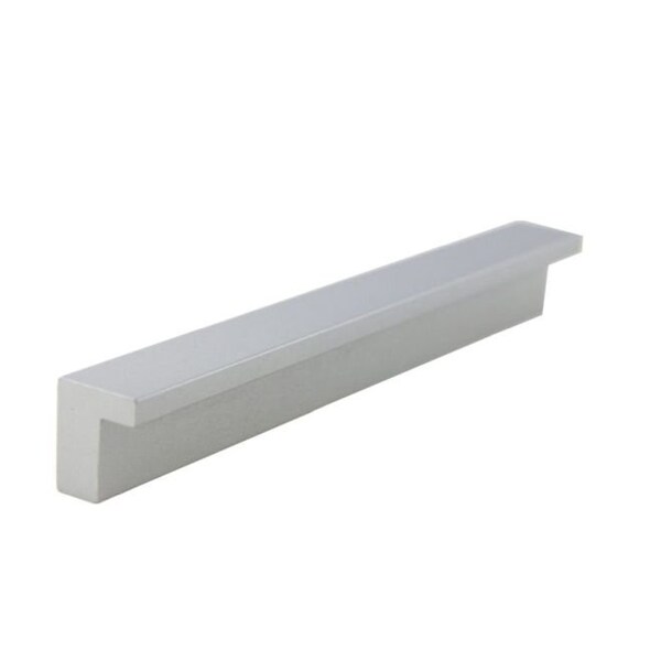 Crown 5-3/4" Deco Aluminum Cabinet Pull 3-3/4" Center to Center Powder Dull Nickel Finish CHP80215DN - main